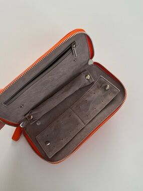 Juliette Orange Travel Jewelry Case – Like New